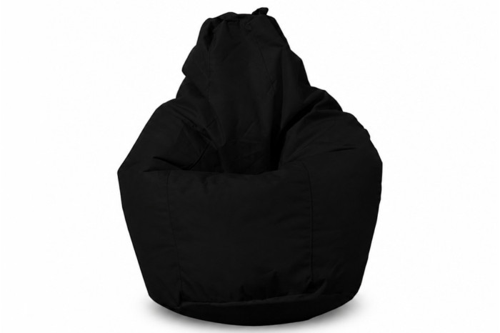 Кресло-мешок Груша ХХL 100х140 Черный Black