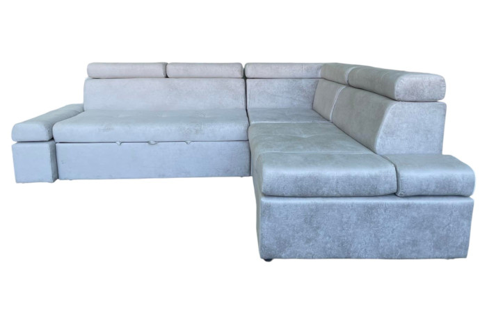 Диван угловой Магнум Г Оттенок бежевого Прадо 03 (СМТ)