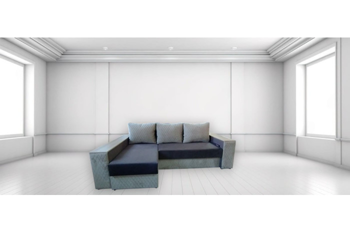 АМИА Угловой диван Миллениум 7 Оттенок коричневого