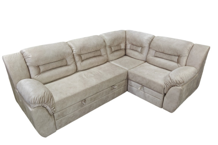 Диван угловой Олимп Оттенок бежевого А 03 (Силк)