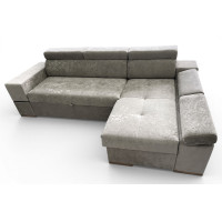 Угловой диван Бакарди-3 Г Оттенок коричневого Айс 08 (Exim Textil)