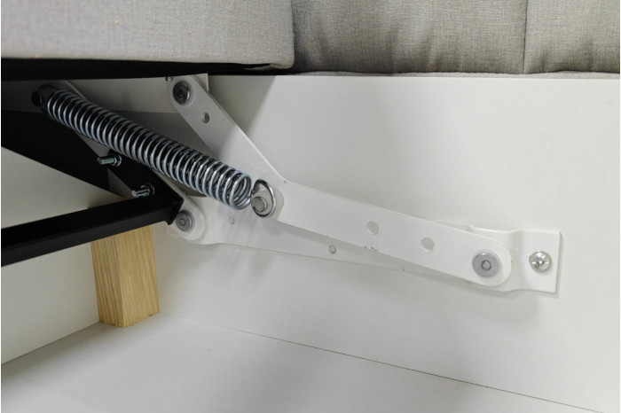 Диван прямий Бергамо Еко Відтінок сірого