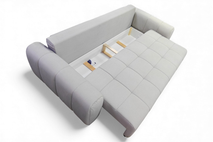 Диван прямий Бергамо Еко Відтінок сірого