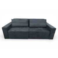 Диван прямой Квадро Оттенок серого