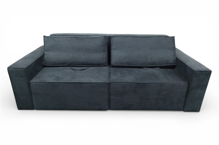 Диван прямой Квадро Оттенок серого