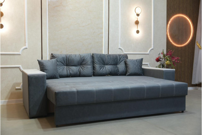 Диван прямий Мікс Відтінок сірого Едісон 15 (Естетіка)