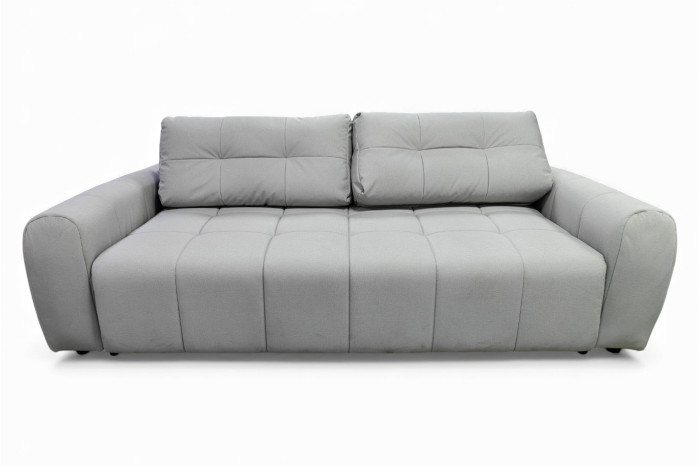 Диван прямий Бергамо Еко Відтінок сірого Марсель 28 (Декора)