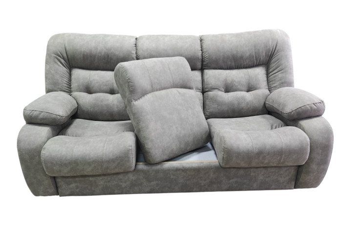 Диван прямий Лотто Відтінок сірого Токіо 10 (СМТ)