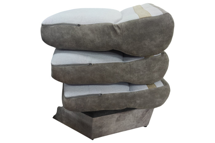 Диван прямий Лотто Відтінок сірого Токіо 10 (СМТ)