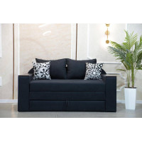 Диван прямой Кент 1,4 Оттенок черного