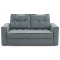 Диван прямой Айрис Оттенок серого Айс 96 (Exim Textil)