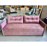 Диван прямий Лукас Відтінок рожевого Моноліт рожевий (Девіс)