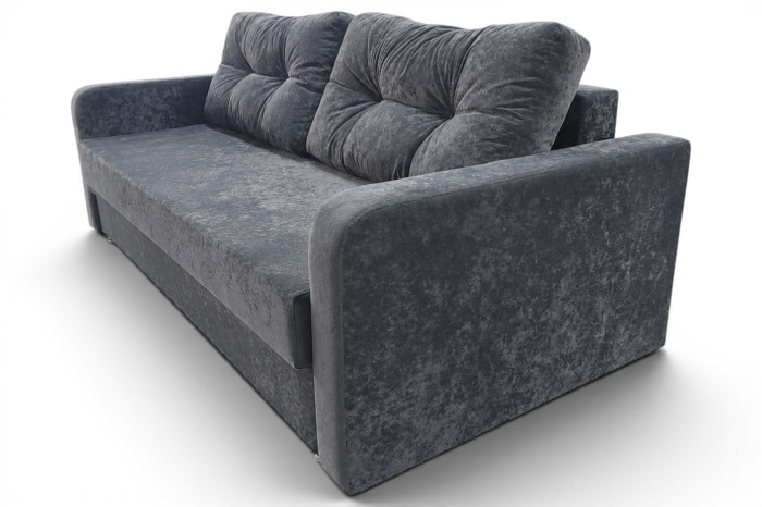 Диван прямой Балтика Оттенок серого Айс 98 (Exim Textil)
