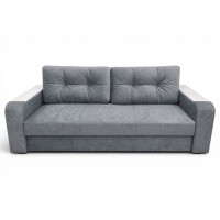 Диван прямой Мадрид 2П Оттенок серого Айс 98 (Exim Textil)