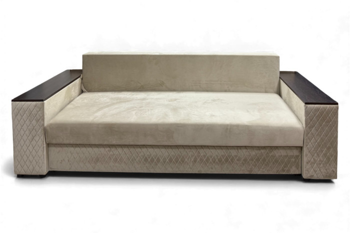 Диван прямий Міленіум Відтінок бежевого Роял 03 (Юнітекс)