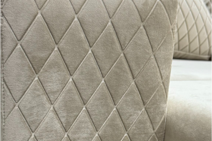 Диван прямий Міленіум Відтінок бежевого Роял 03 (Юнітекс)