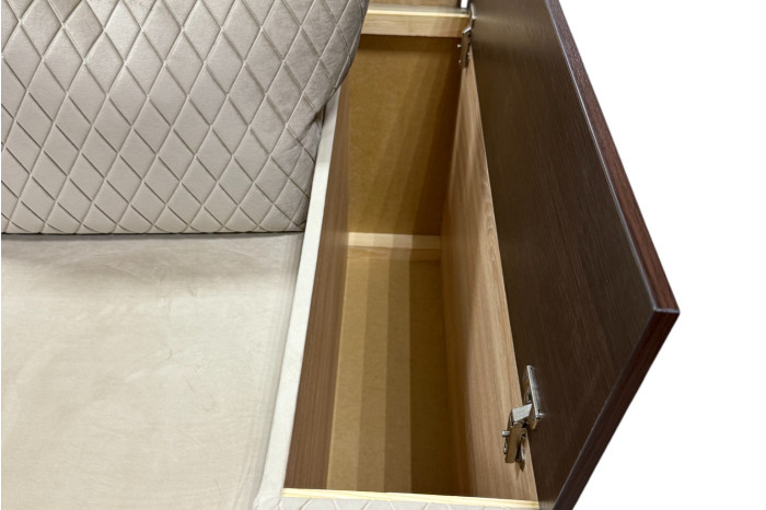 Диван прямий Міленіум Відтінок бежевого Роял 03 (Юнітекс)