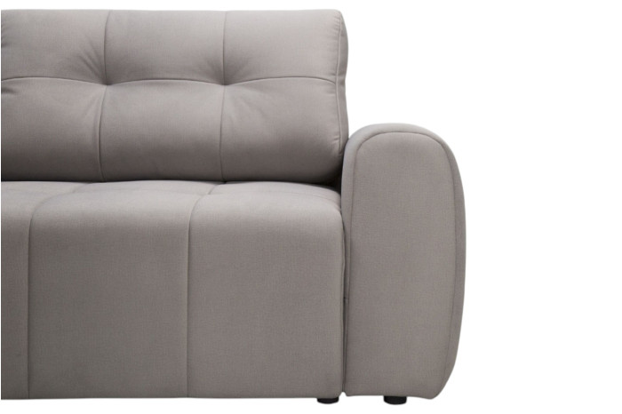 Диван прямой Бергамо Эко Оттенок серого Гелато 04 (Константа)