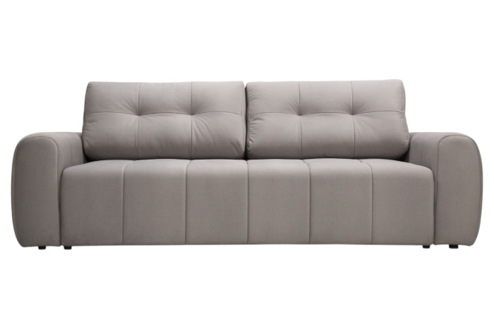 Диван прямой Бергамо Эко Оттенок серого Гелато 04 (Константа)