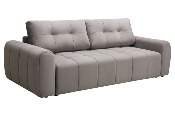 Диван прямой Бергамо Эко Оттенок серого Гелато 04 (Константа)