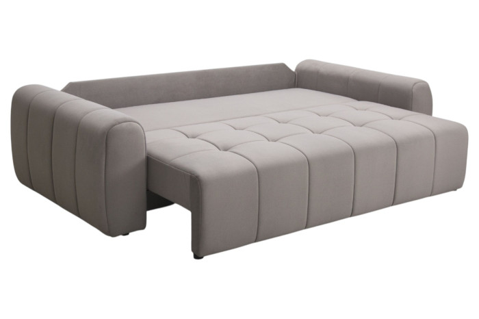 Диван прямой Бергамо Эко Оттенок серого Гелато 04 (Константа)