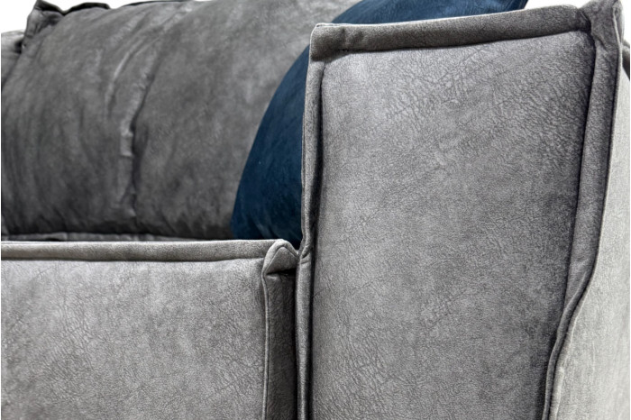 Диван прямой Лофт Оттенок серого