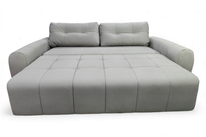 Диван прямий Бергамо Еко Відтінок сірого Олівер 16 (Естетіка)