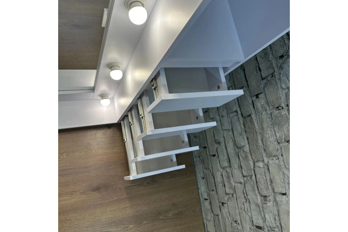 Зеркало с ящиками 110х190