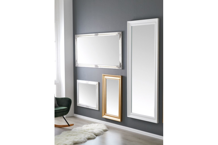 Зеркало NORDBORG 70х90см Белый