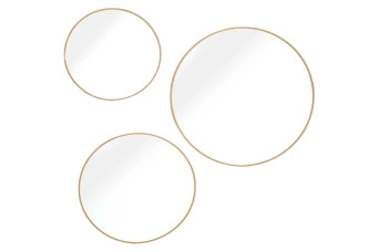 Зеркало SANDAGER 3 шт набор D45/55/70см Дуб светлый