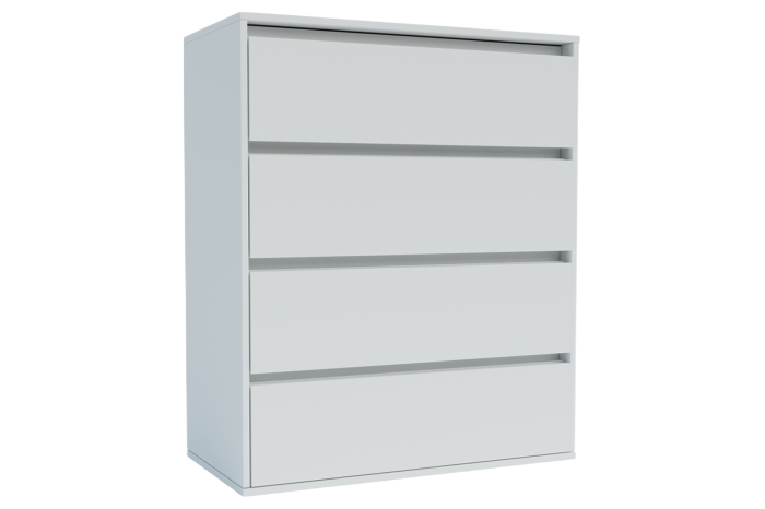 Гарант Комод Идея 100/80/4Ш 80х42х100 Нимфея Альба