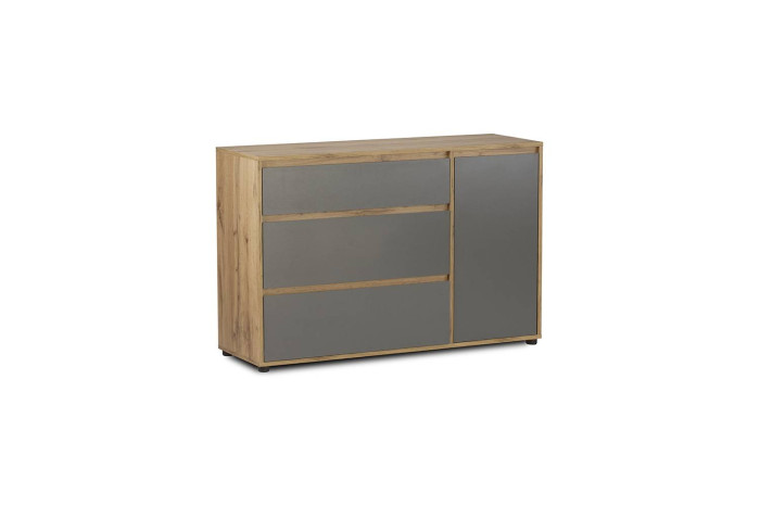 СОКМЕ Комод Нитро Софт 1Д3Ш 120х40х80