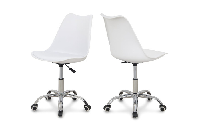 Крісло офісне Ельф Білий