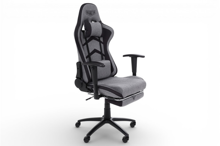 Кресло геймерское VR Racer Textile Craft Серый/Черный