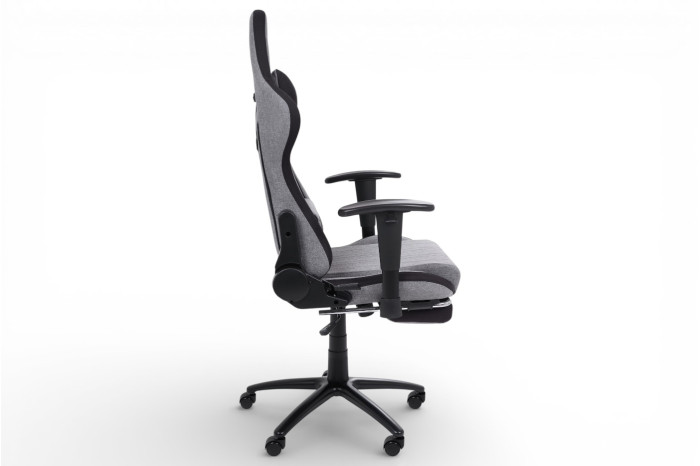 Кресло геймерское VR Racer Textile Craft Серый/Черный