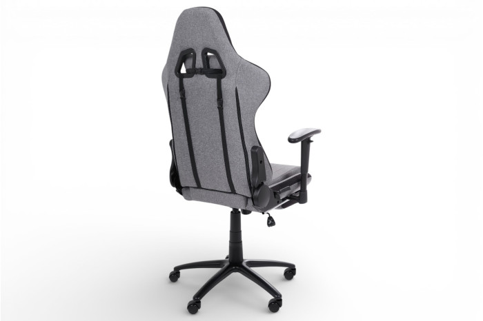 Кресло геймерское VR Racer Textile Craft Серый/Черный