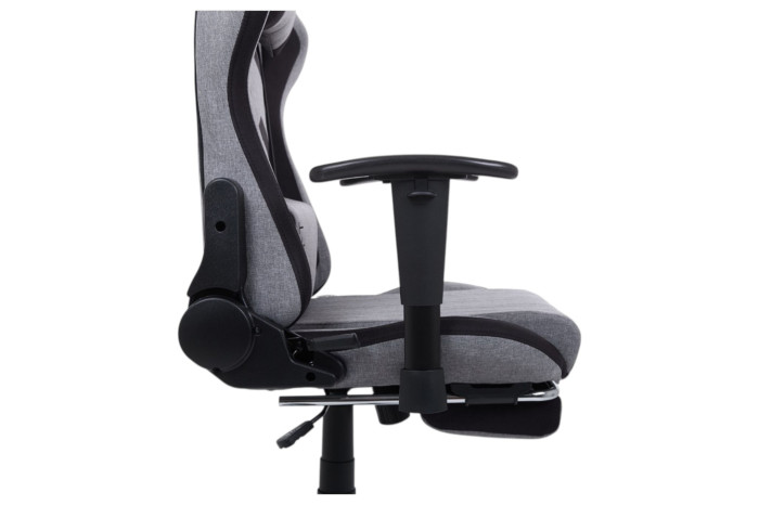 Кресло геймерское VR Racer Textile Craft Серый/Черный