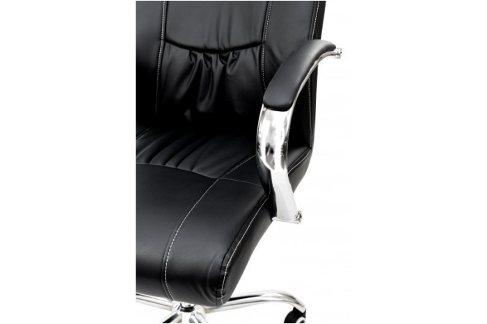 Крісло офісне Чат Хром Чорний