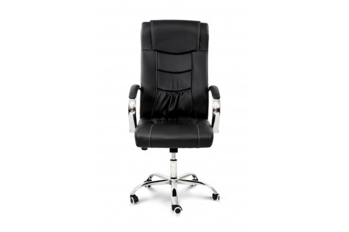 Крісло офісне Чат Хром Чорний