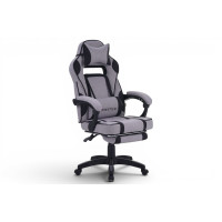 Кресло геймерское VR Racer Textile Webster Серый/Черный