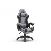 Крісло геймерське VR Racer Textile Dyson Темно-сірий/Чорний