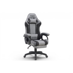 Крісло геймерське VR Racer Textile Dyson Темно-сірий/Чорний