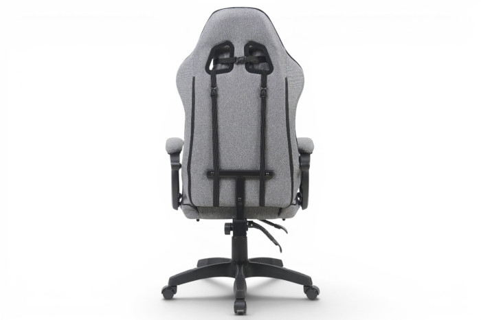 Крісло геймерське VR Racer Textile Dyson Темно-сірий/Чорний