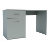 Стол письменный Нордик левый 120х55х75 Шиншилла грей