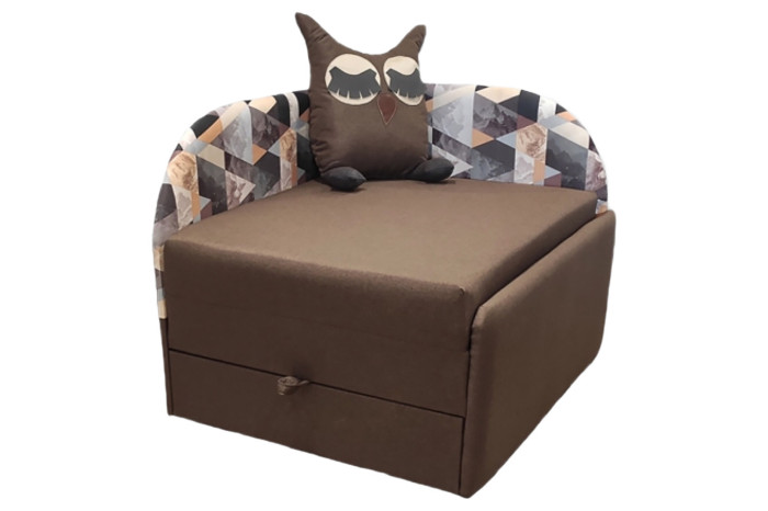 Вика Диван Сова 7 Оттенок коричневого