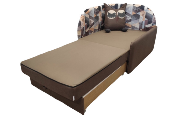 Диван прямий Сова Г Відтінок сірого