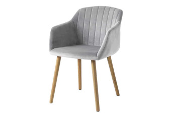 Стул Adslev Натуральный Серый