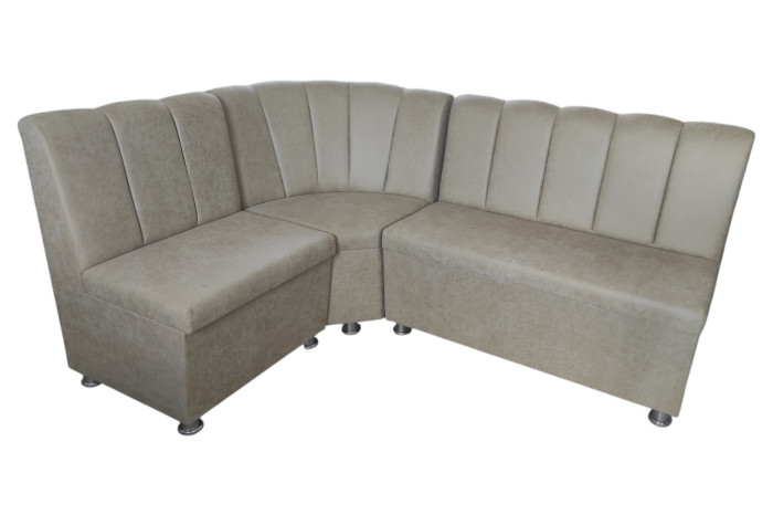 Кут кухонний Пай DELUXE 126х82х168см Відтінок бежевого
