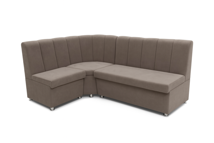 Кут кухонний Пай DELUXE 126х82х168см Відтінок коричневого