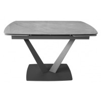Стіл обідній Elvi Grey Rock DT109S 120x80х76 Сірий